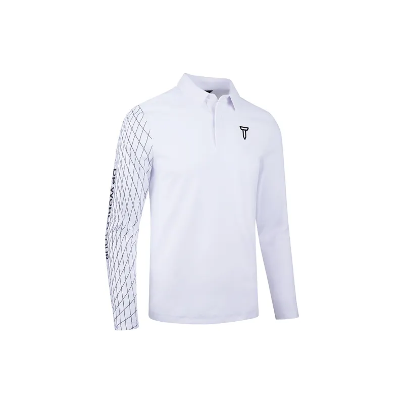 EUROPEAN TOUR T Shirt Fall Men's White-1