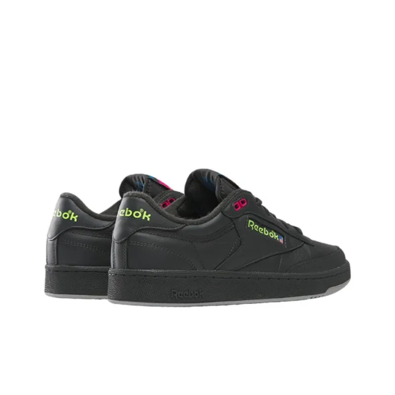 Reebok Club C 85 Vintage Black Pink Green-3
