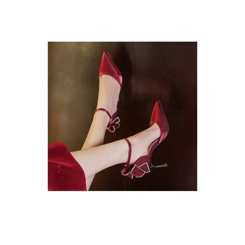 HKCP Slim Heel High Heels Women's-4