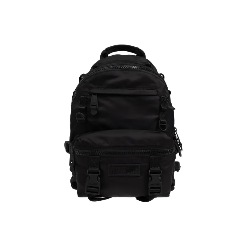 MOSCHINO Polyamide Backpack Men's Black-0