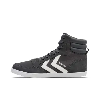 Hummel SLIMMERSTADILHIGH Mid-Top Casual Shoes Men's Black