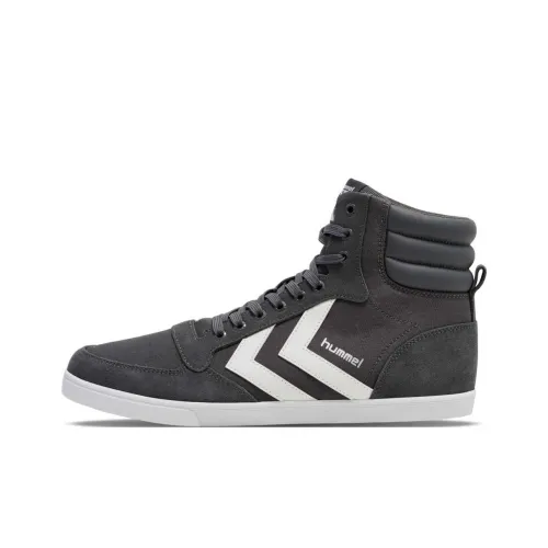 Hummel SLIMMERSTADILHIGH Mid-Top Casual Shoes Men's Black