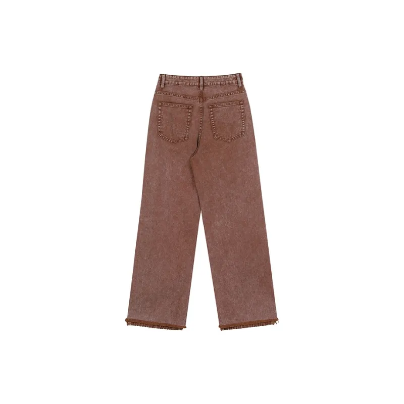 ELF SACK Jeans Women's Apocalypse Terracotta-1