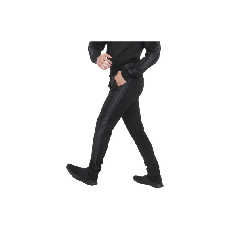 PUMA Knitted Sweatpants Men's Black-4
