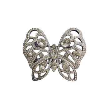 Swarovski Austrian Crystal Brooches Women's Silver