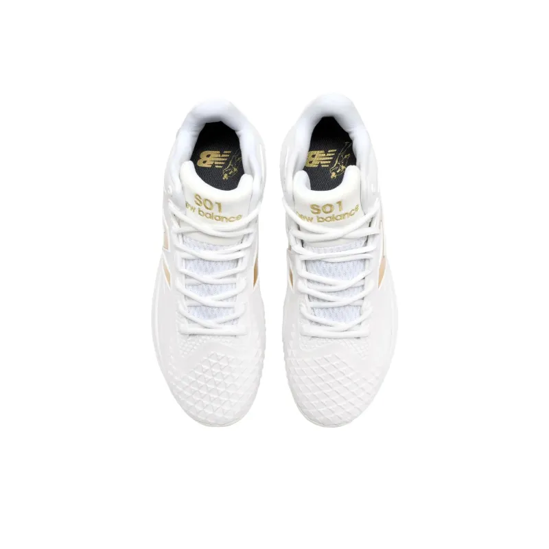 New Balance FuelCell Ohtani 1 White Metallic Gold-3