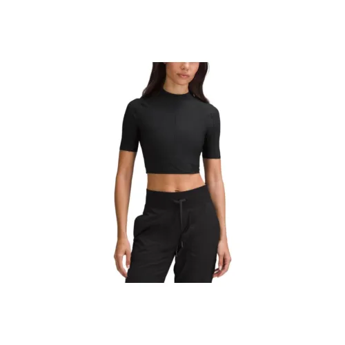 Lululemon Tight-Fit T-Shirts Women's Black