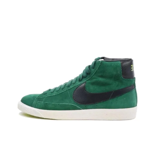 Nike Blazer Mid Skateboard Shoes Men Mid-Top Green