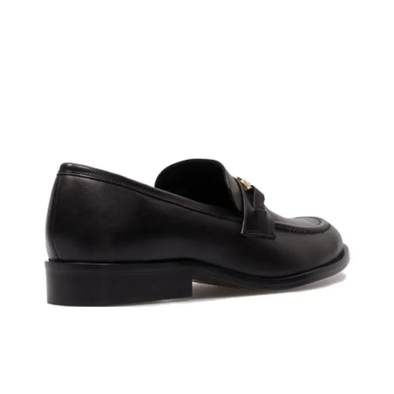 Twinset Oval T Leather Loafers Women's-3