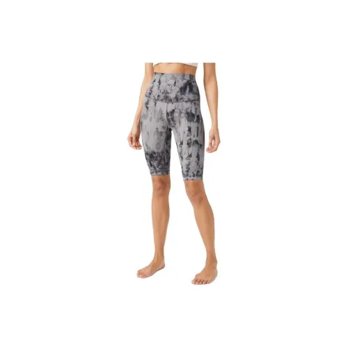 Lululemon Align™ Series Sports Shorts Women's Deep Chrome Black Mixed Color