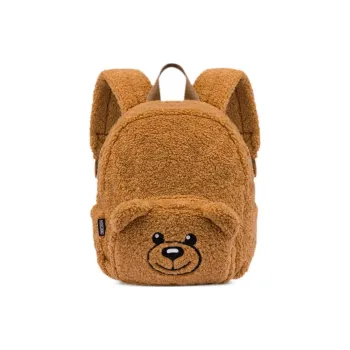 MOSCHINO Teddy Bear Fleece texture Backpack
