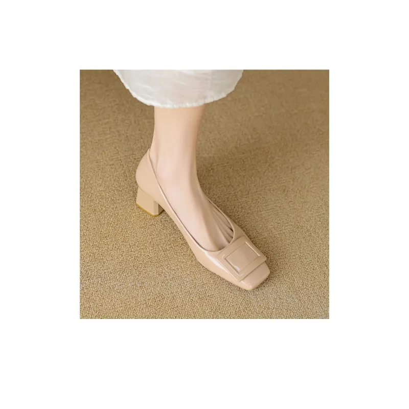 Zomila Chunky Heel High Heels 5cm Women's-17