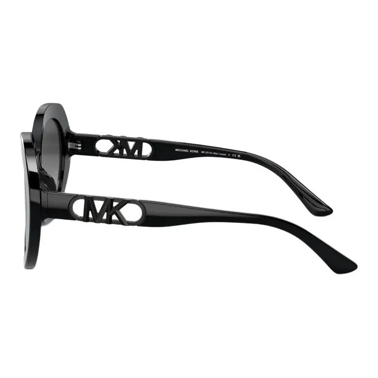 MICHAEL KORS Acetate Oval Sunglasses Unisex Black-2