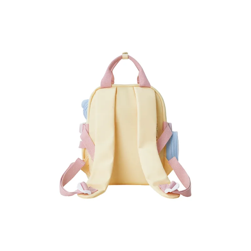 Miffy Fabric With PVC Backpack Regular Women's Yellow/White-2
