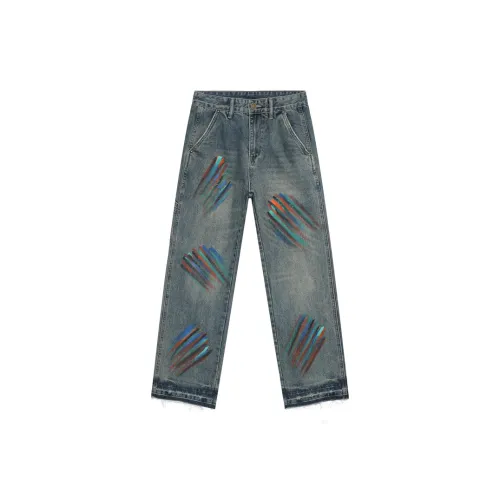 Voguo Relay Jeans Unisex Vintage Blue