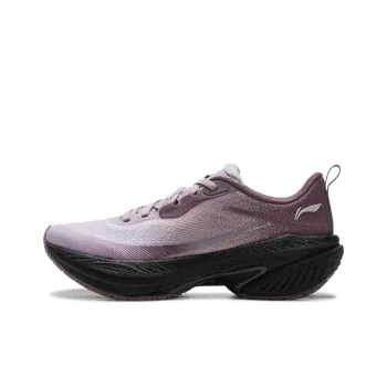 LiNing WuShi 5S 4.0 Cushioning Anti-Slip Wear-Resistant Breathability Low-Top Running Shoes Women's Purple