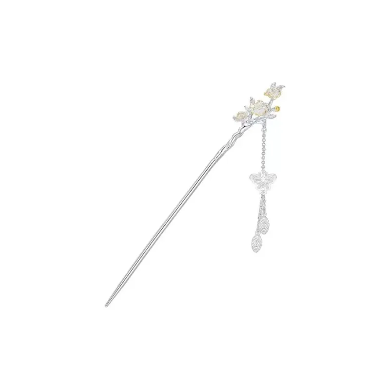 AVIVI Alloy Plated 925 Sterling Silver Hairpins Women's-4