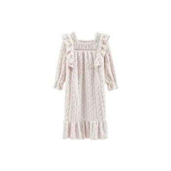 The Story Of The Flower Season Nightgown Women's White