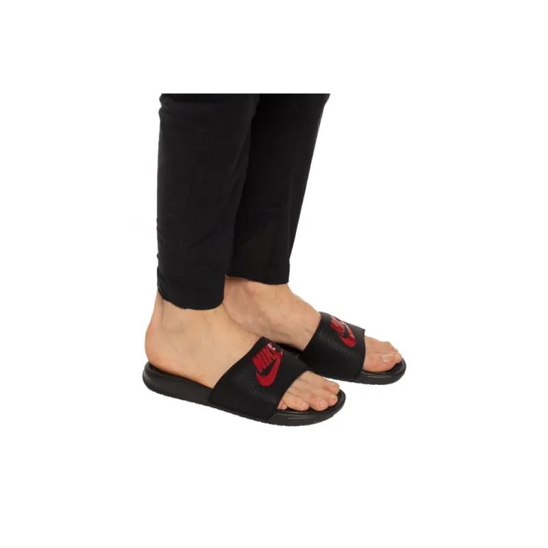 Nike Benassi Jdi Black Challenge Red-5