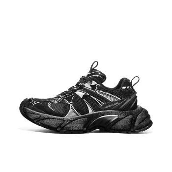 VIDORY ANGEL Cushioning, Abrasion Resistant, Slip Resistant Low Top Casual Shoes Men's Black Tortoise