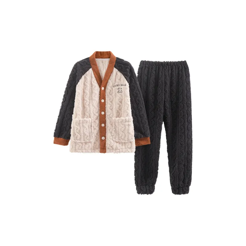 The Story Of The Flower Season Pajama Set Men's Multicolor-0