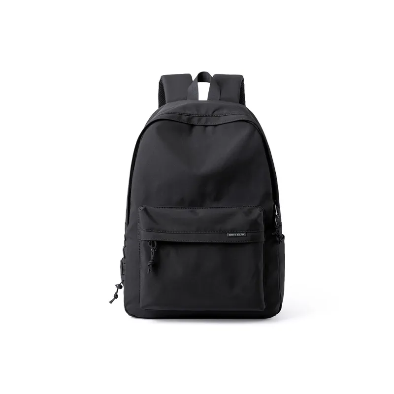 VIHUS Oxford Backpack Regular Unisex Black/Beige-0