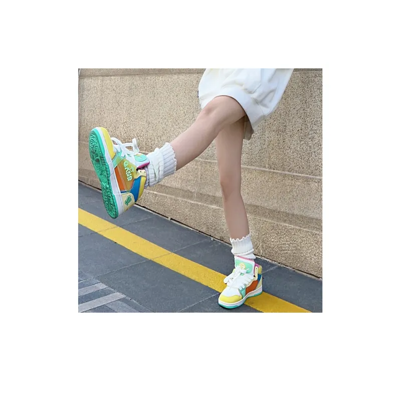 Q-AND High-Top Skateboard Shoes Unisex-20