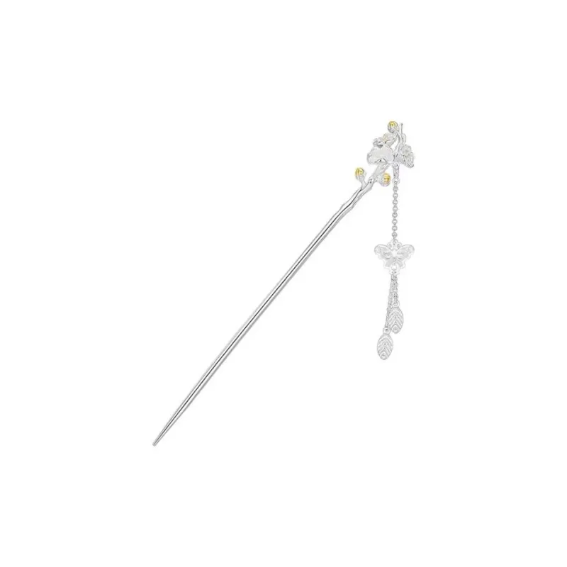 AVIVI Alloy Plated 925 Sterling Silver Hairpins Women's-2