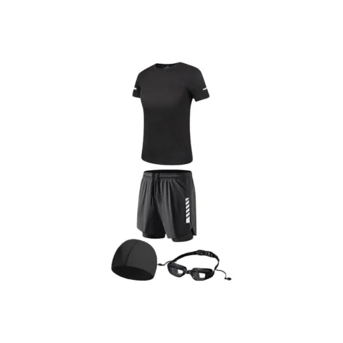 Yalu Preferred Swimming Sets Polyester Swimming Pool Beach Water Park Hot Spring Women's