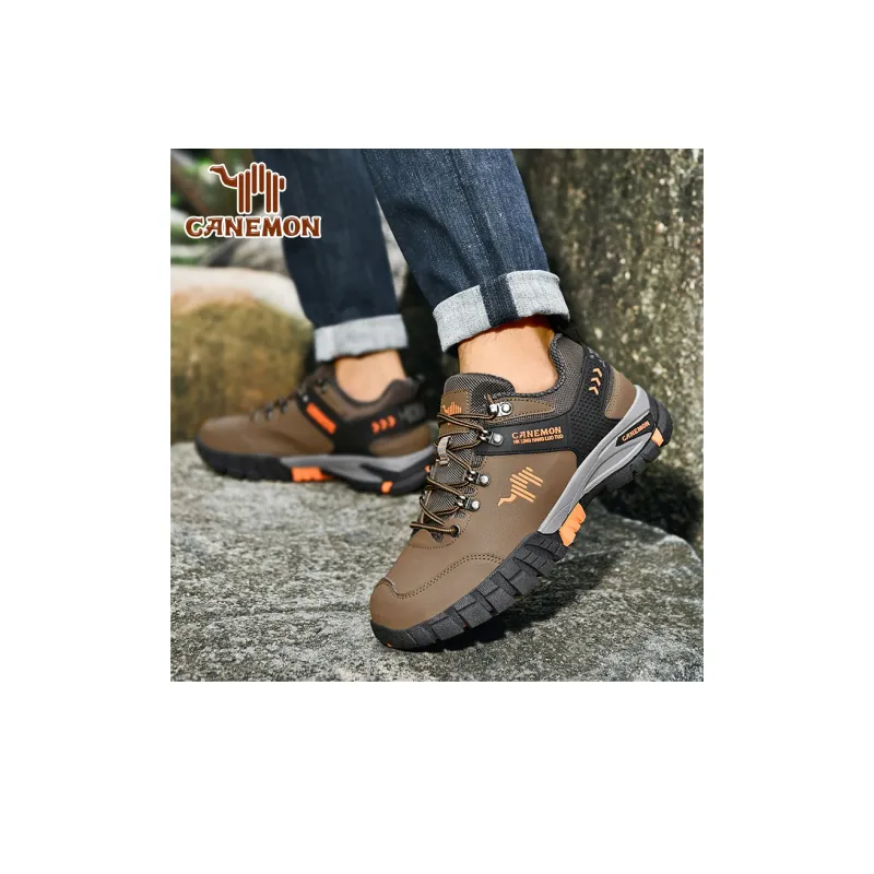 Pilot The Camel Anti-Slip Wear-Resistant Low-Top Hiking Shoes Unisex-8