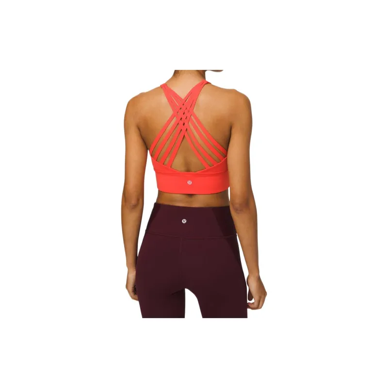 Lululemon Free To Be Moved Sports Underwear Women's Hot Red-1