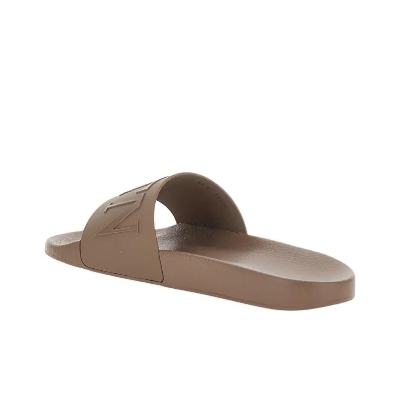 Valentino Vltn Logo Embossed Slip On Slides-3