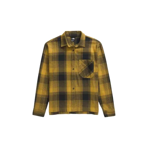 THE NORTH FACE Shirts Women's Amber Green/Contour Check