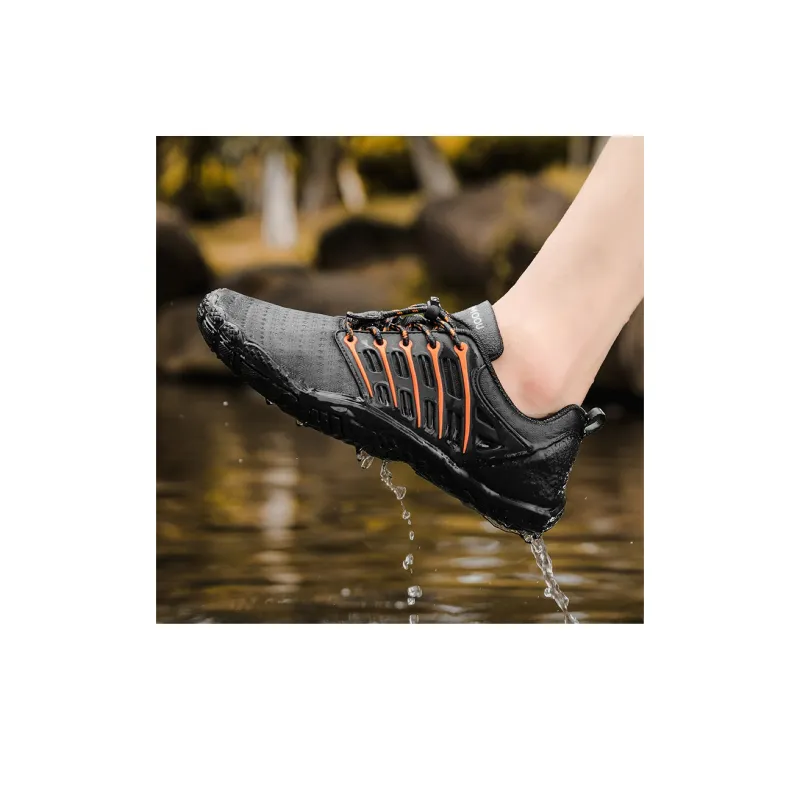 KYMOOU Anti-Slip Wear-Resistant Breathable Quick Dry Low-Top Outdoor Shoes Unisex-8