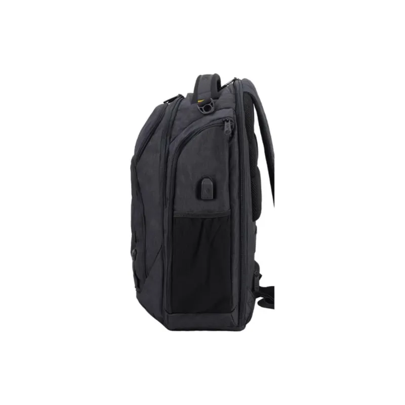 CAT Polyester Backpack Tubas Men's Black Gray-2