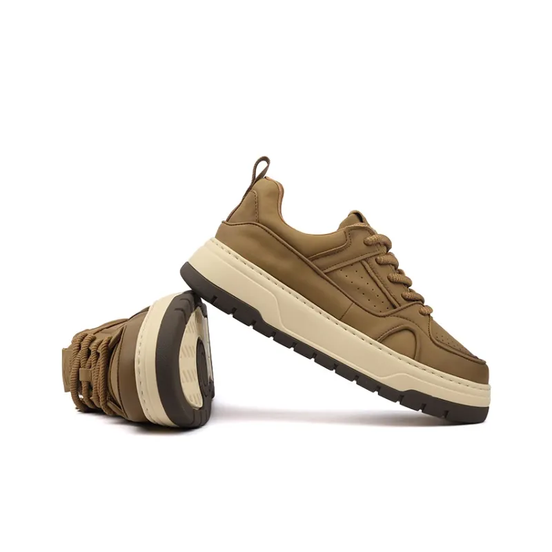 Tide Attack Low Top Skateboard Shoes Men's Umber-3