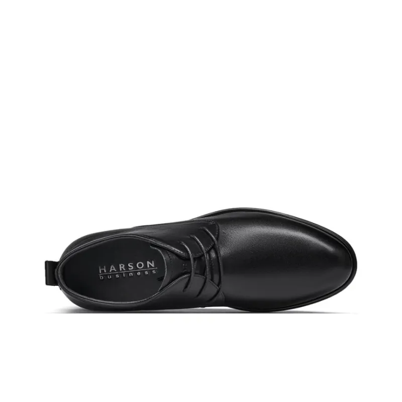 HARSON Derby Casual Shoes Men's Black-3