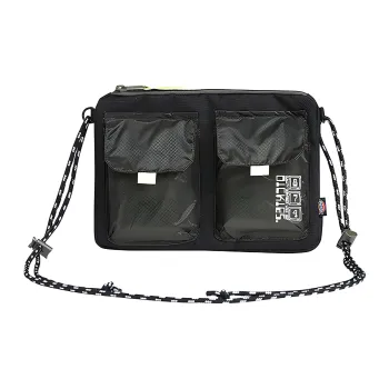 Dickies Cotton Shoulder Bag, Crossbody Bag Regular Unisex Army Green