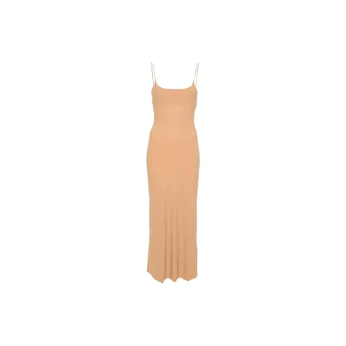 MM6 Maison Margiela Slip Dresses Women's Caramel Brown