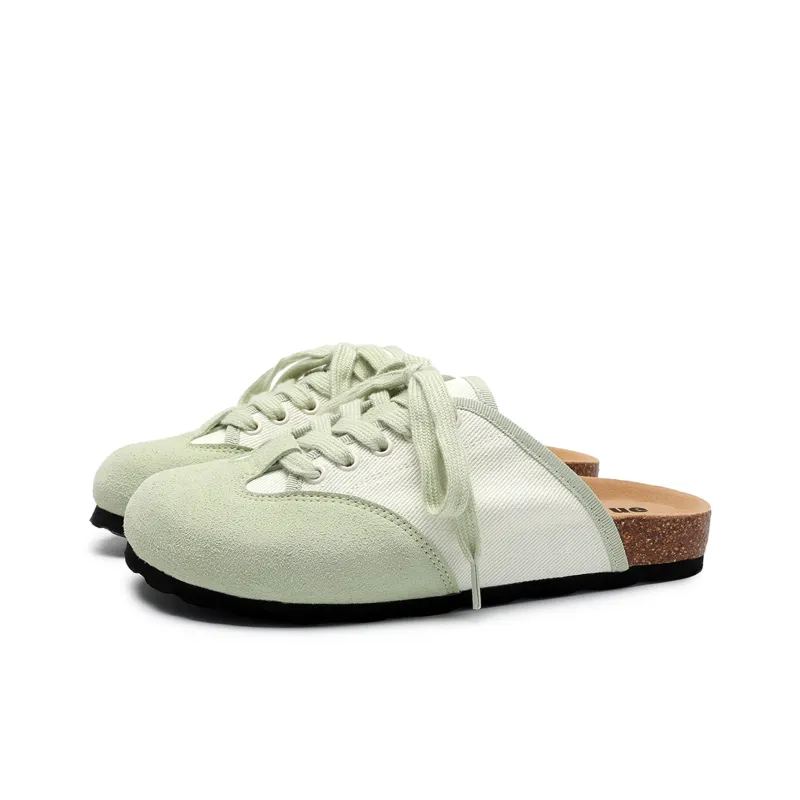 Feiyue Quiet Abrasion Resistant Slip Resistant Wrap toe Slippers Women's-1