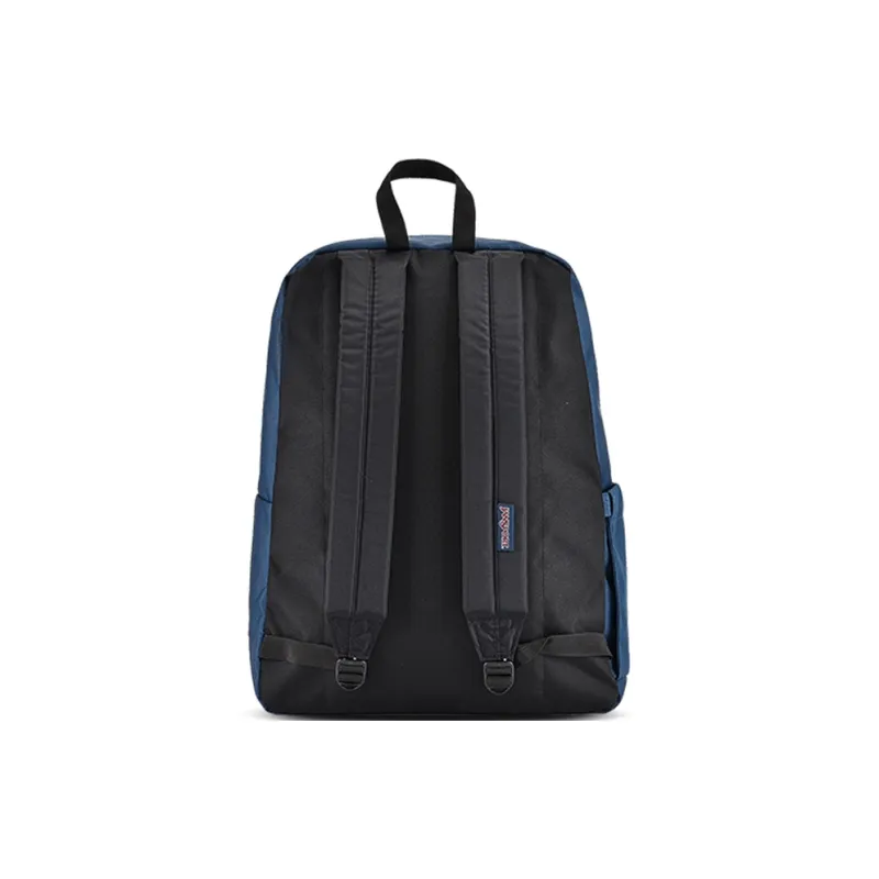 JanSport Polyester Backpack Medium Size Unisex Marine Blue-4
