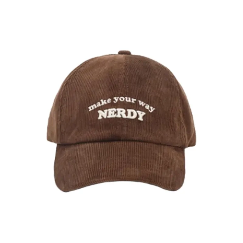 NERDY Cotton Baseball Caps Unisex Multicolor-0