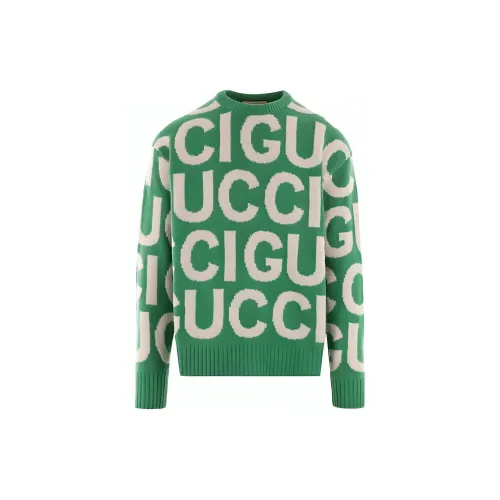 GUCCI Sweaters Men Green