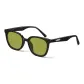 Black Frame with Green Lens
