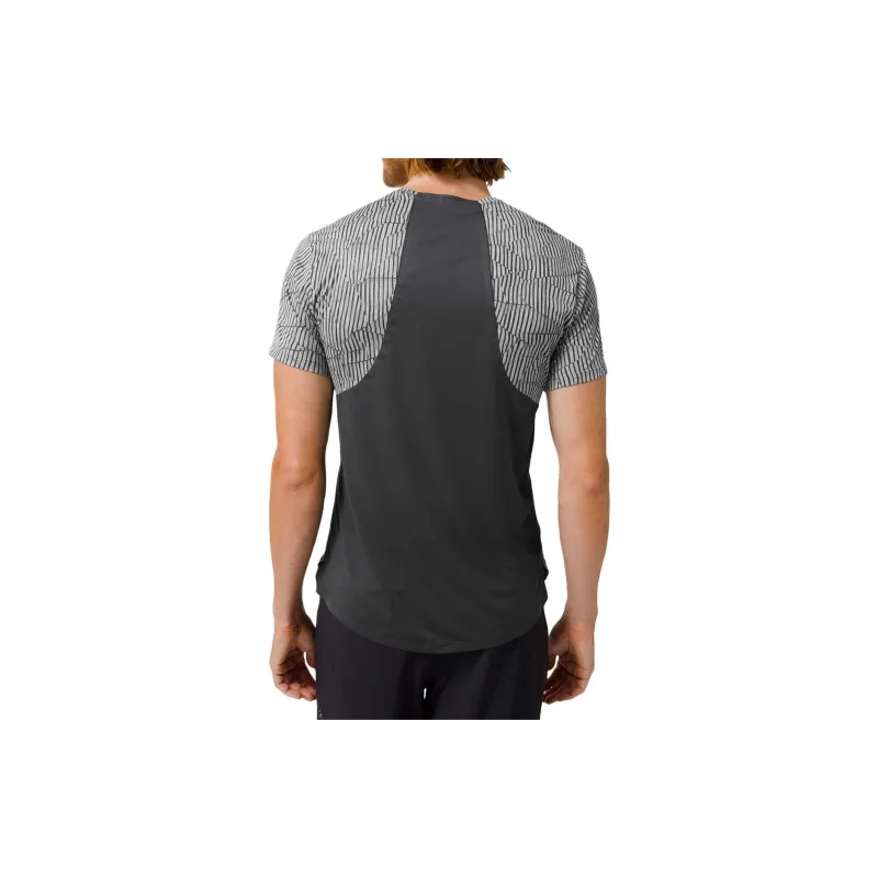 Lululemon Fast And Free T-Shirt Men's Linen Feather Gray Graphite Gray / Graphite Gray-1