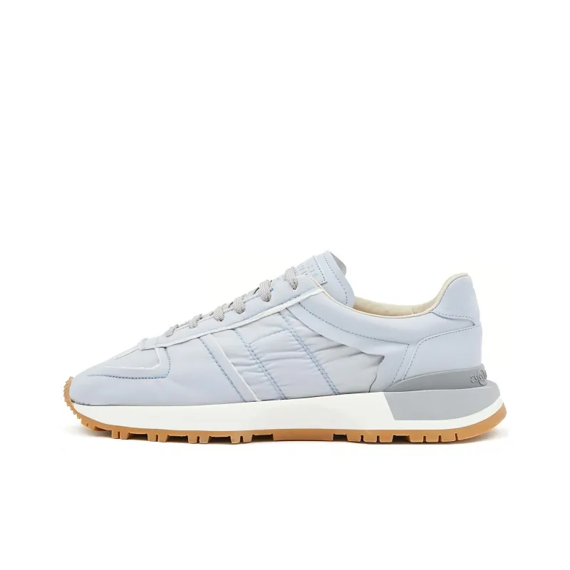 Maison Margiela Slip Resistant Low Top Casual Shoes Men's Light Blue-0
