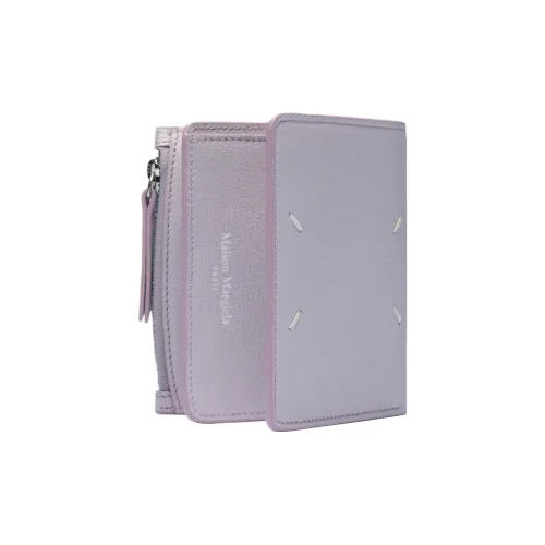 Maison Margiela Sheepskin Wallet Women's Wisteria Purple