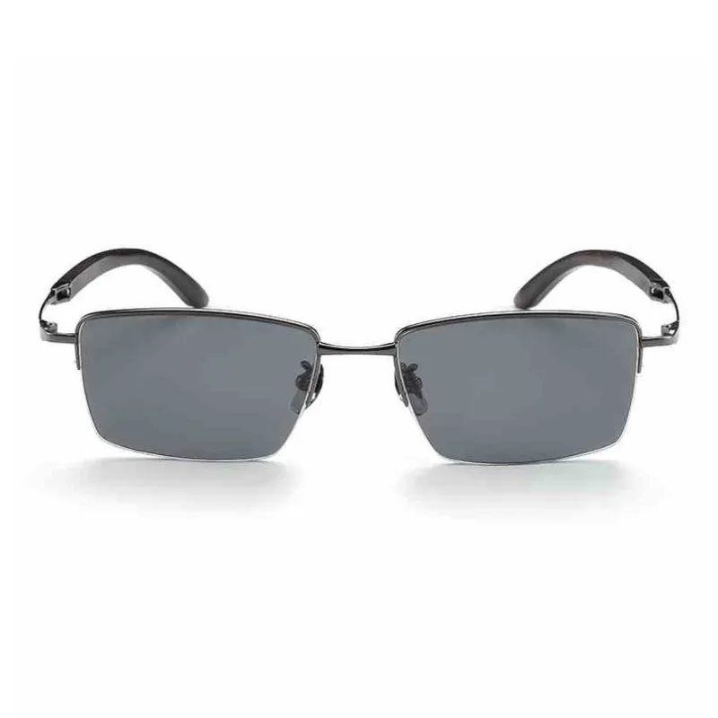 MORTON MUNCH Titanium Square Sunglasses Men's-1