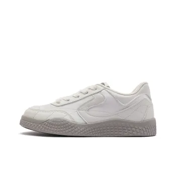 Mengsai Wear resistant And Lightweight Low Top Skateboard Shoes Women's Pearl White