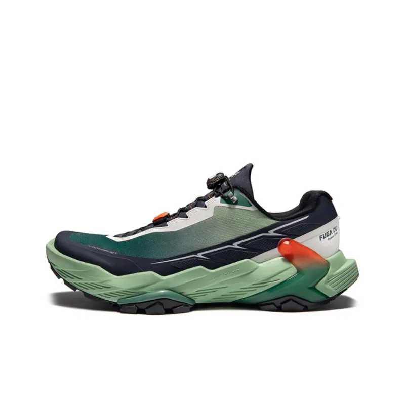 KAILAS FUGA DU Series Running Shoes Men Low Top Dark Violet Ink Black/Unbleached Original Color Midnight Blue FUGA Orange/Midnight Blue Palm Tree Leaf Unbleached Original Color-10